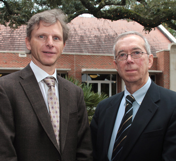 Eric Chassignet (left) and James Jones