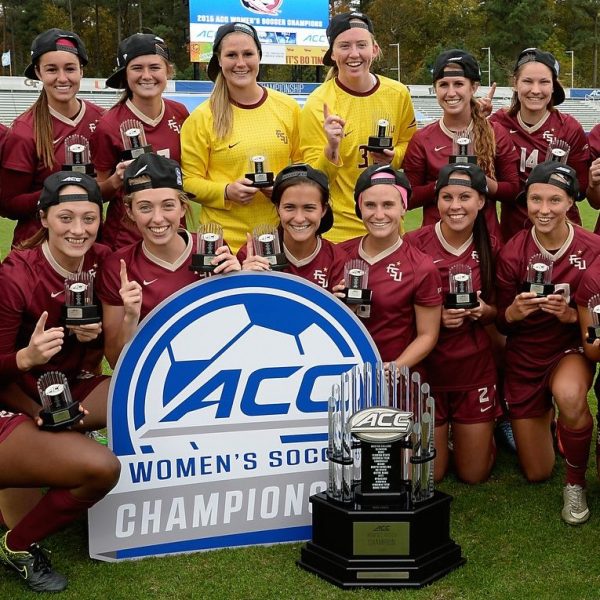 ACC Champs! Women's soccer claims third consecutive title - Florida ACC Champs! Women's soccer claims third consecutive title - Florida