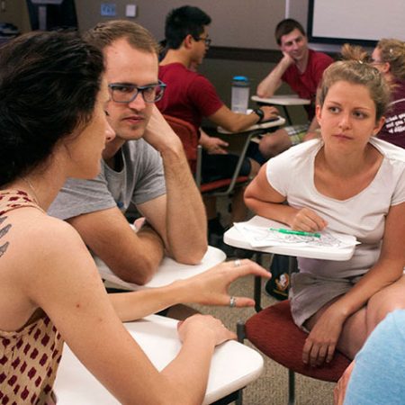 FSU and German students discuss similarities and differences in their cultures.