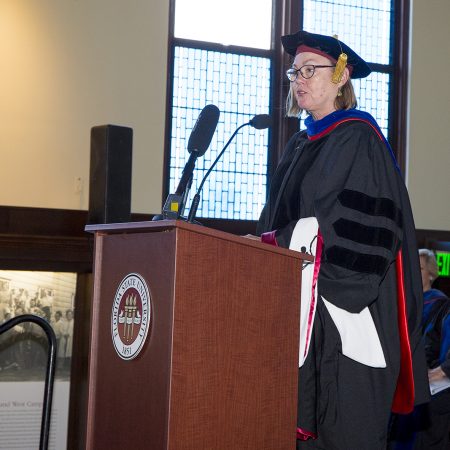 Chris Still receives honorary degree from FSU. Sally McRorie.
