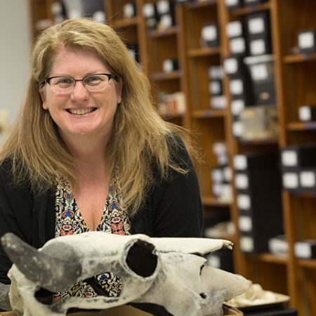 Associate Professor of Archaeology Tanya Peres