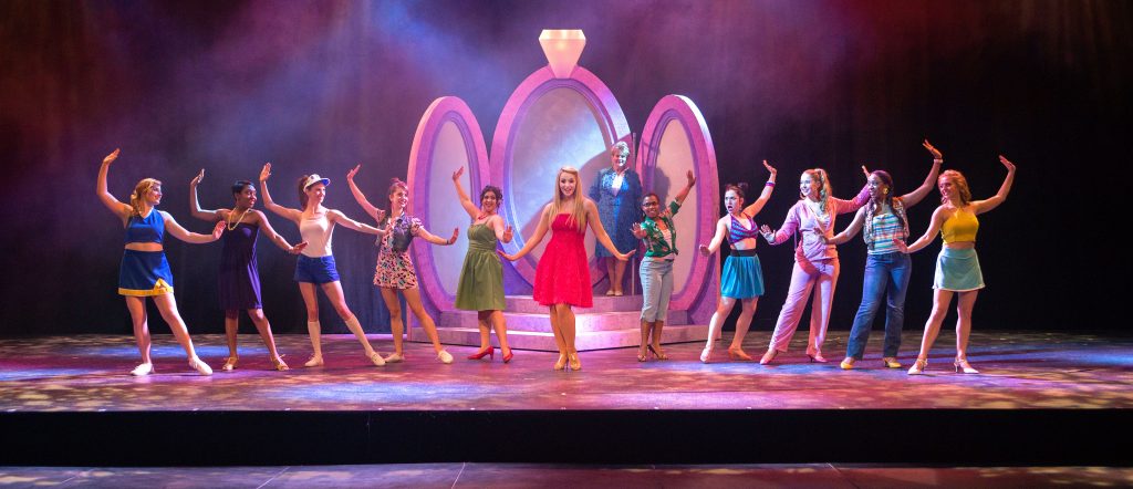 The FSU School of Theatre's production of "Legally Blonde" in February 2016.