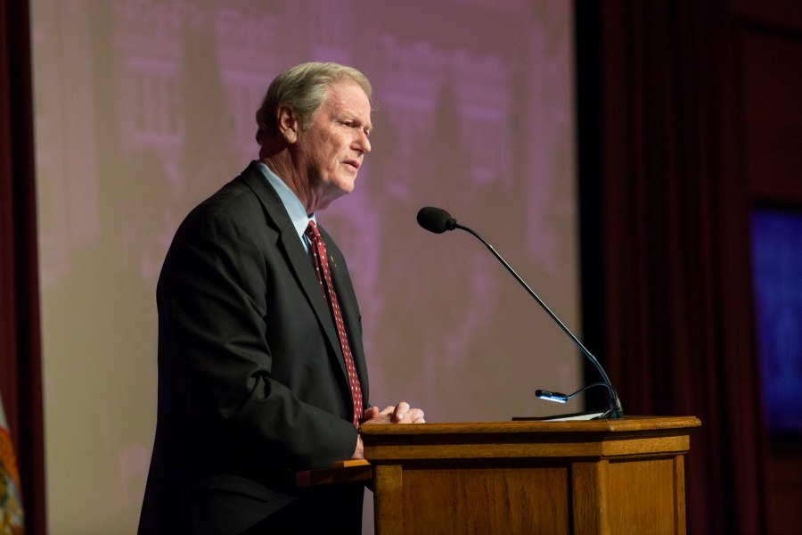 President Thrasher said FSU is requesting $70 million from the Legislature to hire more faculty — especially in strategic research areas — to improve student-faculty ratio and retain current faculty.