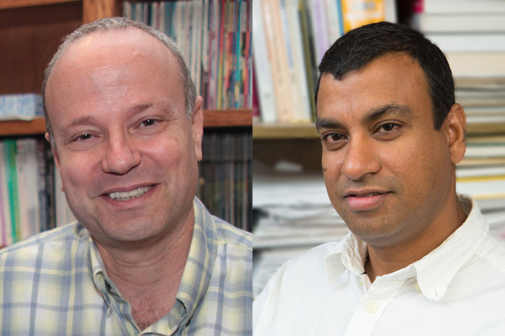 Professor of Computer Science David Whalley and Professor of Statistics Anuj Srivastava