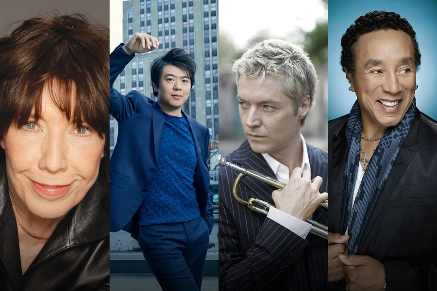 Lily Tomlin, Lang Lang, Chris Botti and Smokey Robinson will perform during the Opening Nights Performing Arts' February festival.