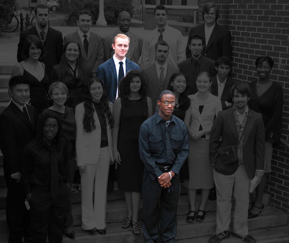 Laxton (left) and "Moonlight" director Barry Jenkins struck up a friendship as members of FSU's 2003 BFA graduating class.