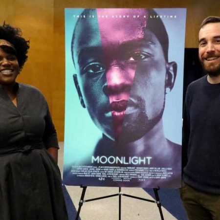 Joi McMillon and Nat Sanders are nominated for an Oscar in film editing for "Moonlight."