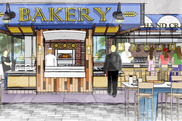 The new STK Seminole Test Kitchen will include a bakery offering freshly made pastries and desserts.