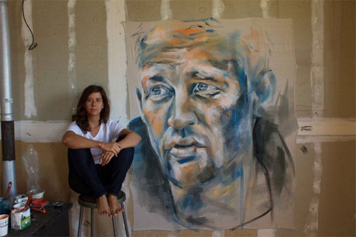 Mikaela Sheldt is an accomplished artist, photographer and poet who inspired the 2014 Artists and Autism exhibition. Mikaela’s large portraits are intimate portrayals of emotional states. Her close studies of people’s visages and feelings impart humanity’s wonder, yearnings and vulnerability.