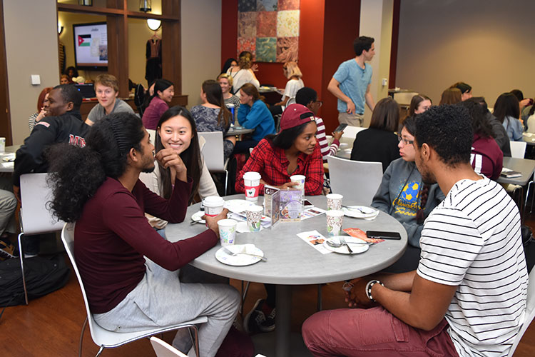 Florida State’s Global and Multicultural Building offers all students a place to interact with different cultures and nationalities. 