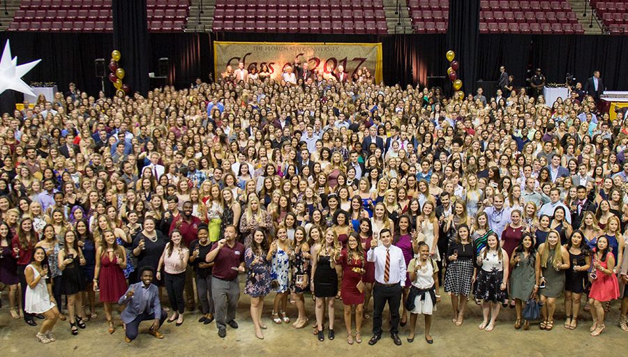 FSU Class of 2017 at the President's Senior Toast