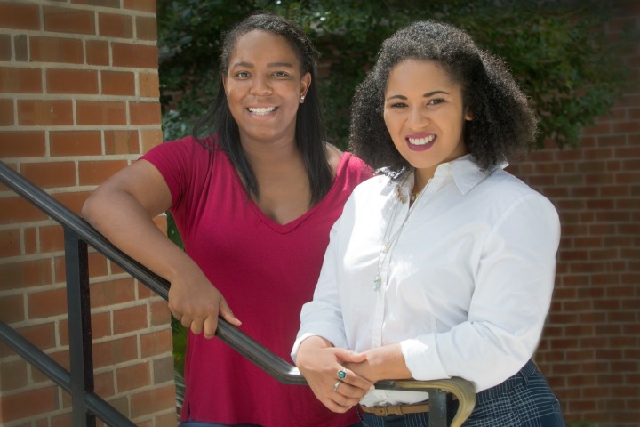 (Left to Right) Sharlie Goodson and Raven Jordan, FSU grads working for Teach for America.