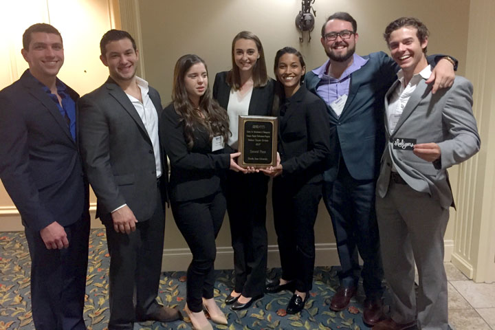 The Society for Advancement of Management (SAM) recognized Florida State’s chapter of SAM.