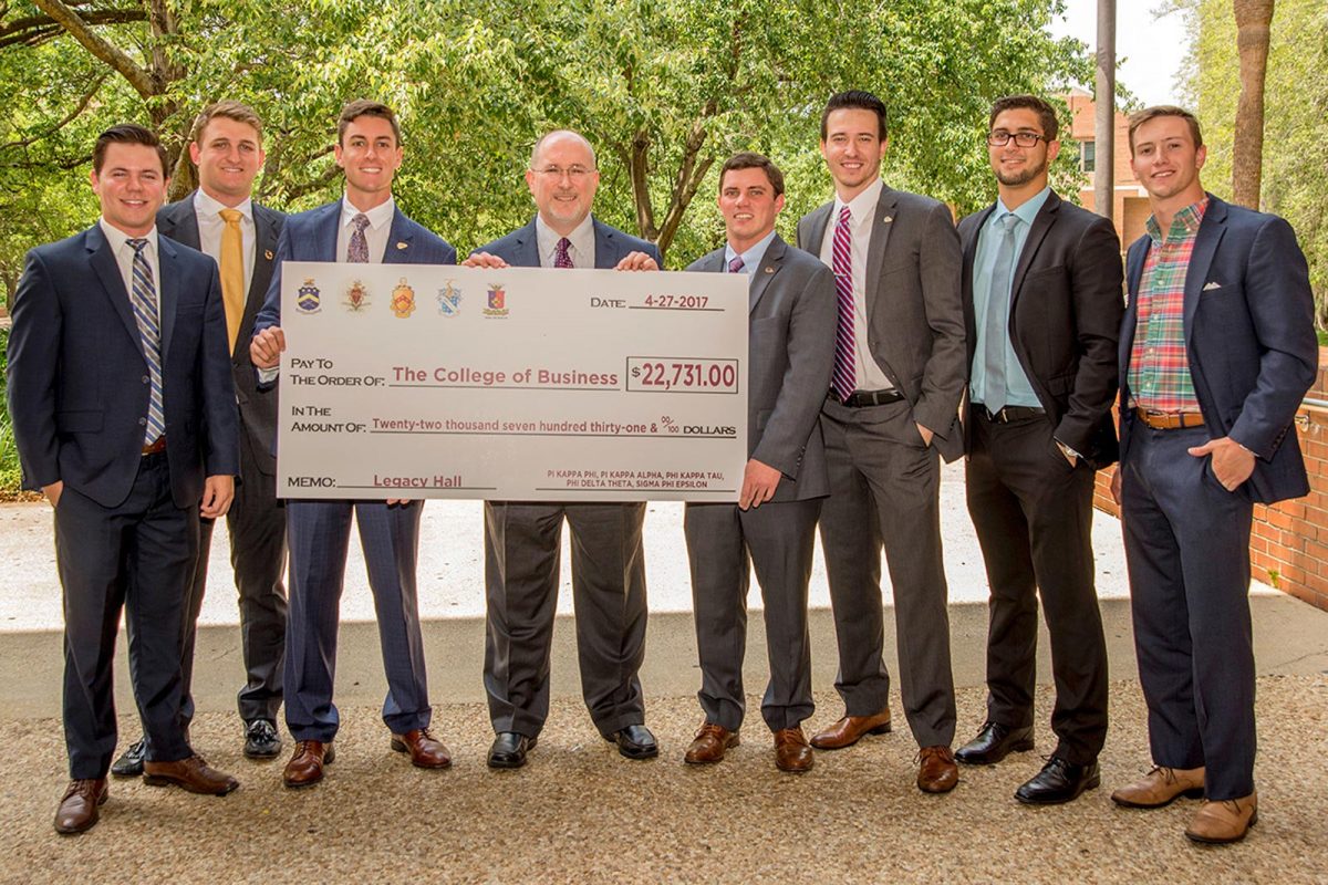 FSU fraternities contribute 50,000 to Florida State College of