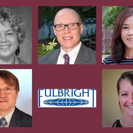 Five Florida State University faculty members have earned Fulbright U.S. Scholar Program grants.