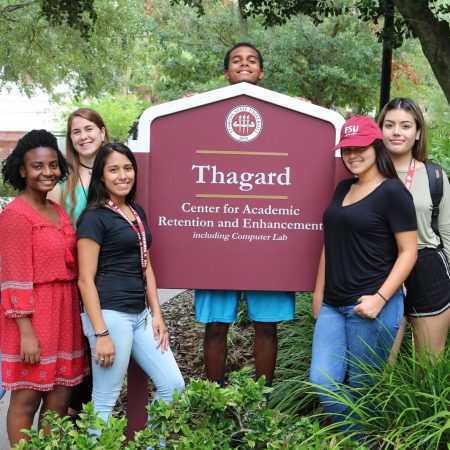 FSU CARE students excited for the summer semester. (Photo by Candida Pouchie)