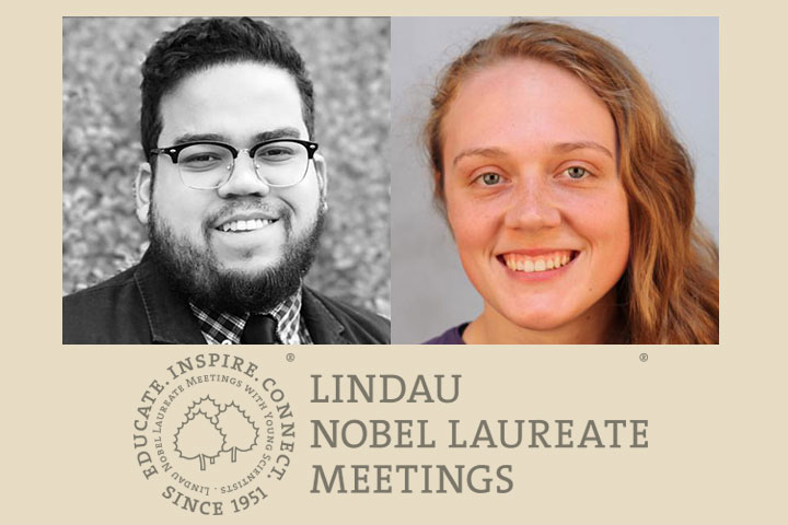 Chemistry graduate student Gabriel Dos Passos and FAMU-FSU College of Engineering graduate student Margaret Scheiner will represent FSU at the 67th Lindau Nobel Laureate Meeting, an annual meeting that includes 30 Nobel laureates.