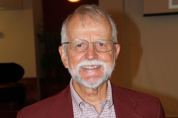 Walter Moore, president of the Association of Retired Faculty (Photo by A.R.F.)