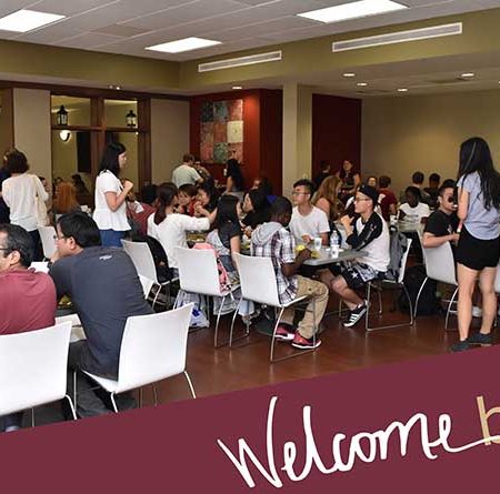 The Center For Global Engagement welcomed back international students.