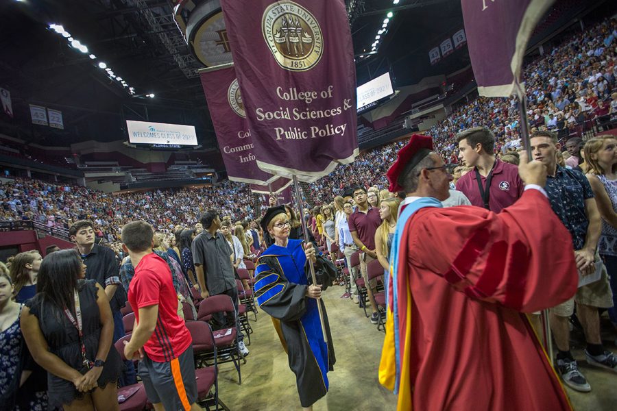 New Student Convocation Aug. 27, 2017. (FSU Photography Services)
