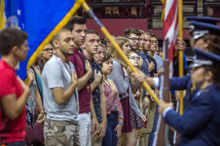 New Student Convocation Aug. 27, 2017. (FSU Photography Services)