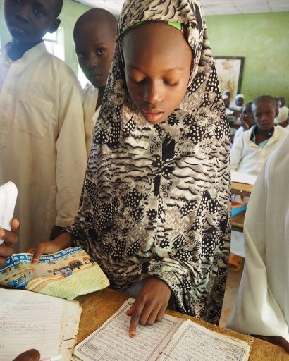 Students in a classroom in northern Nigeria, where FSU’s Learning Systems Institute and Florida Center for Reading Research are teaming up with Bayero University-Kano in Nigeria to strengthen teacher education and improve children’s reading skills.