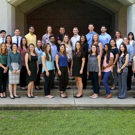 The first class of students in FSU's new School of Physician Assistant Practice.
