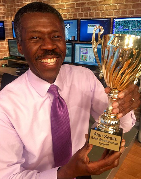 FSU alumnus Alan Sealls has a fun moment after Reddit users recognized him as the "Best Weatherman Ever." (Courtesy: WKRG-TV, Mobile, Ala.)