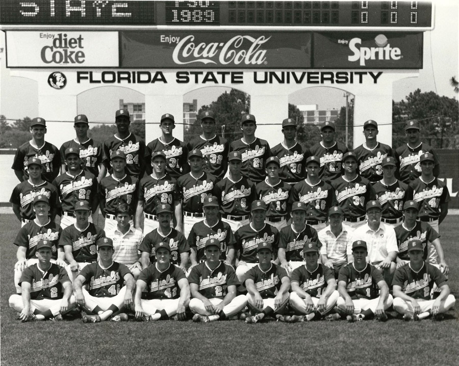 Mike Brady was a southpaw pitcher for the Seminoles during his four-year collegiate career.