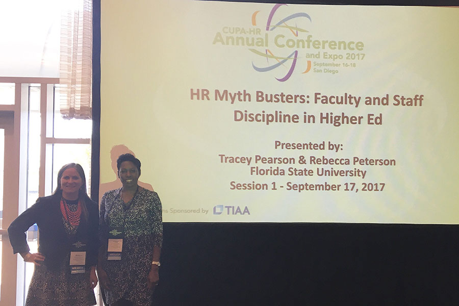 FSU human resources professionals present at national annual conference