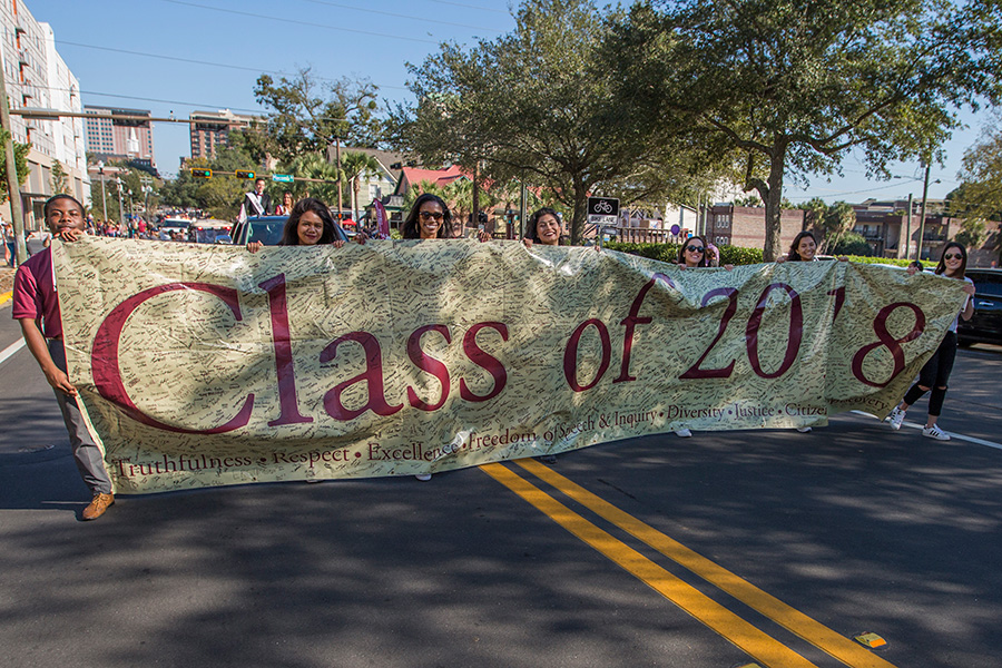 Florida State University 2017 Homecoming Parade (FSU Photography Services)