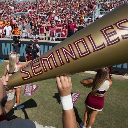 Coming to the game? Plan your route before cheering on the Seminoles! (Photo: UC Photography Services)