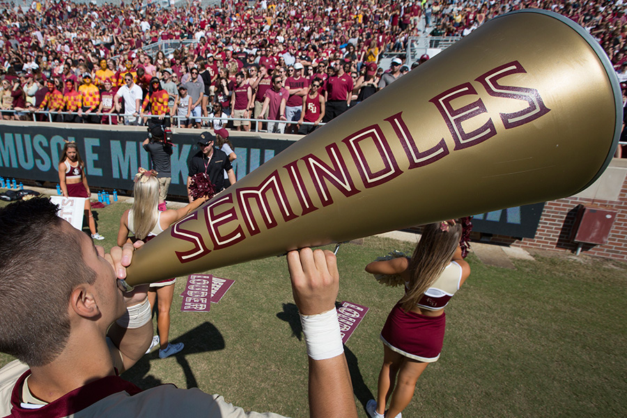 Coming to the game? Plan your route before cheering on the Seminoles! (Photo: UC Photography Services)