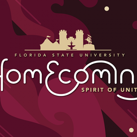 Florida State University will host its annual Homecoming Week celebration with the theme “Spirit of Unity” beginning Sunday, Nov. 12, through Saturday, Nov. 18. (Photo: Division of Student Affairs)