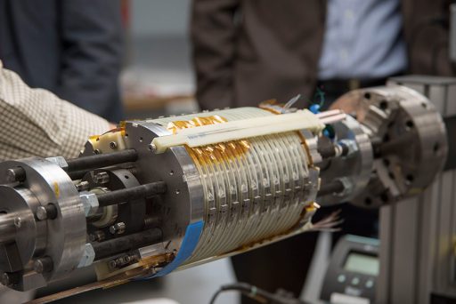 The Florida State University-headquartered National High Magnetic Field Laboratory has shattered another world record with the testing of a 32-tesla magnet — 33 percent stronger than the world’s strongest superconducting magnet used for research and more than 3,000 times stronger than a small refrigerator magnet. (National MagLab)