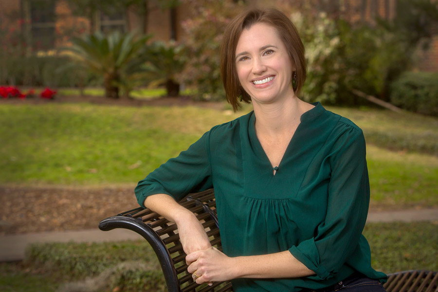 Erin Ingvalson, assistant professor in FSU's School of Communication Science and Disorders