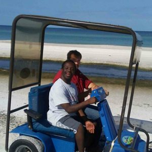 Past scholarship winners enjoying their Rish Park vacations. (Photo: Florida Disabled Outdoor Association)