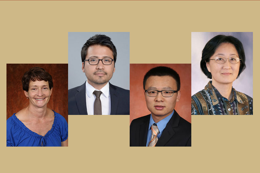 Judy Delp, Jose Mendoza-Cortes, Zhibin Yu and Mei Zhang are the winners of the latest GAP awards competition.