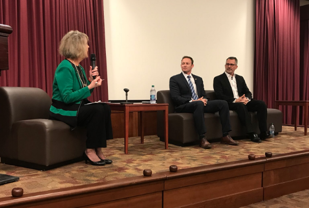 Congressmen Patrick Murphy (D-Florida) and David Jolly (R-Florida) joined the Power of WE and The Village Square for the third installment of the Power of WE’s Shared Spaces Series Feb. 13.