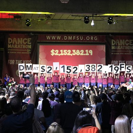 Dance Marathon at FSU is the fourth-highest fundraising Miracle Network Dance Marathon program in the nation. This year they raised more than $2M 'For The Kids'. (Photo: University Communications)