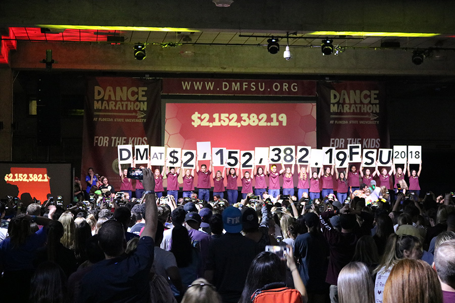 Dance Marathon at FSU is the fourth-highest fundraising Miracle Network Dance Marathon program in the nation. This year they raised more than $2M 'For The Kids'. (Photo: University Communications)