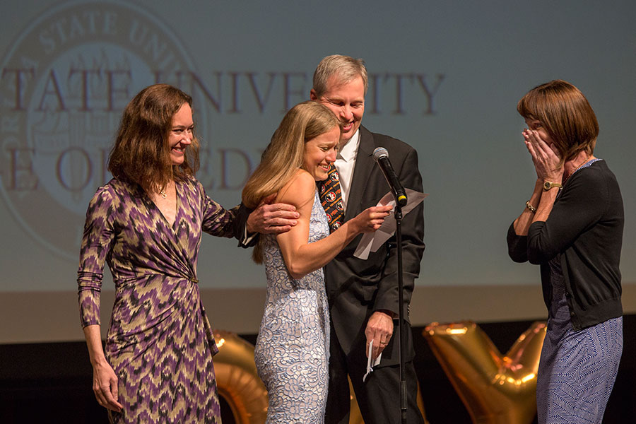 Members of the Florida State University College of Medicine Class of 2018 met their "match" as it was unveiled where they will enter residency training this summer. (FSU Photography Services)