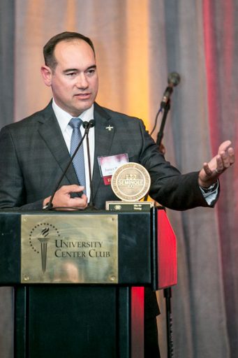 James "Chef" Barlow, an FSU alumnus, earned the No. 1 spot in the Seminole 100 with his business Blue Air Training.