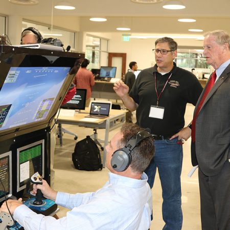 The competition was fierce during the annual DIGITECH event April 11. (Photo: University Communications)