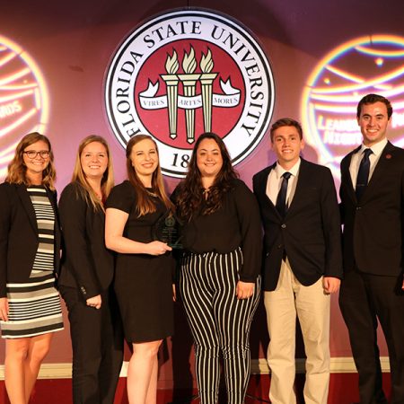 Florida State University students, employees and organizations gathered April 10 for the university’s annual Leadership Awards Night. (Photo: Division of Student Affairs)