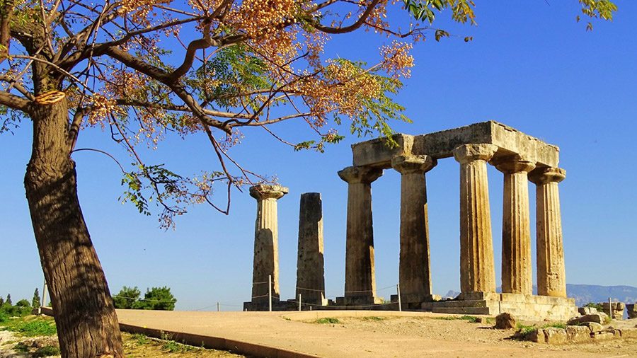 Temple of Apollo at Ancient Corinth