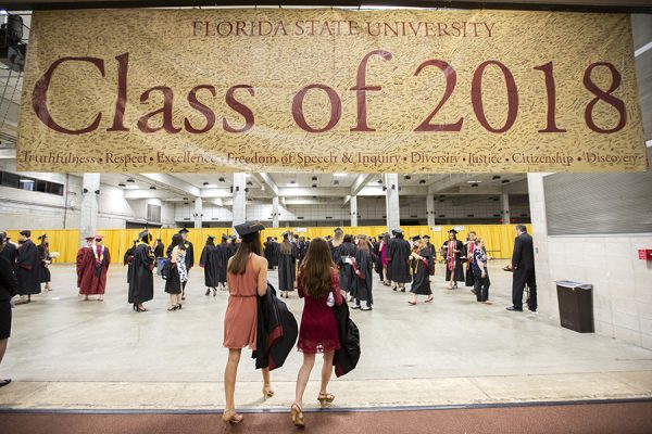FSU Spring Commencement 2018 Friday afternoon ceremony. (FSU Photography Services)