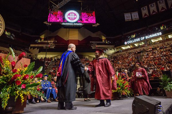FSU Spring Commencement 2018 Friday night ceremony. (FSU Photography Services)
