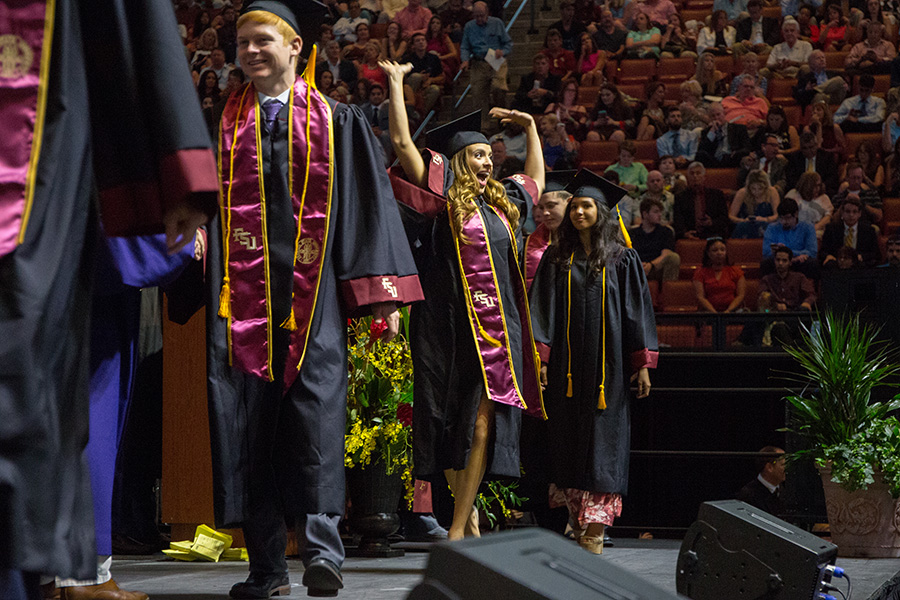 FSU Spring Commencement 2018 Saturday morning ceremony. (FSU Photography Services)