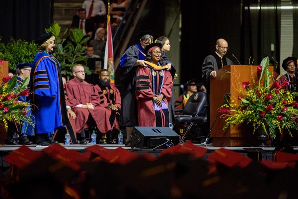 FSU Spring Commencement 2018 Saturday morning ceremony. (FSU Photography Services)